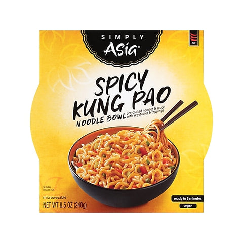 Simply Asia Spicy Kung Pao Noodle Bowl- 6pack