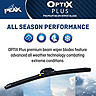 PEAK Optix Beam Wiper Blade, All-Weather Windshield Wiper Blade, Auto Replacement Part,  Pack of 1