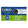 Dixie Sip-Through Dome Hot Cup Lids, Black 12-20 oz., 500 ct.