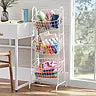 Member's Mark 3-Tier Floor Basket Stand, white