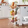 Member's Mark 3-Tier Floor Basket Stand, white