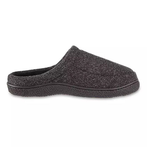 (XXL 3-14) Isotoner Men’s Classic Comfort Hoodback Slipper