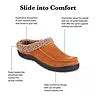 (XL 11-12) -Isotoner Men’s Classic Comfort Hoodback Slippers