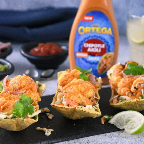 Ortega Chipotle Aioli Medium Taco Sauce 9 Oz Bottle