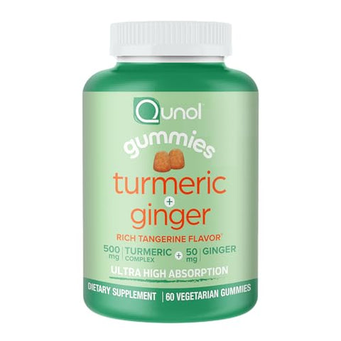 Qunol Turmeric & Ginger Gummies, 60 CT