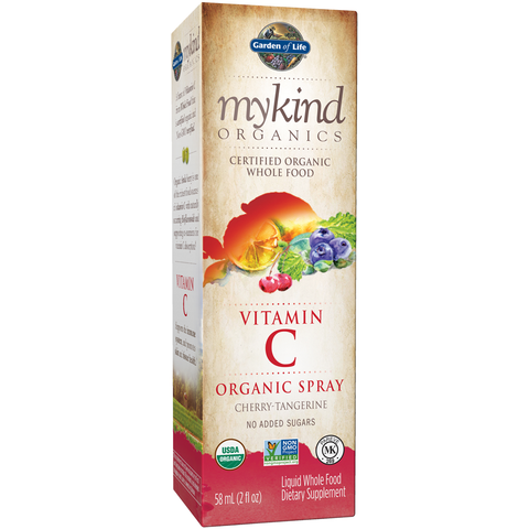 Garden of Life Mykind Organics Organic Amla Vitamin C Cherry-Tangerine Spray 2oz Liquid