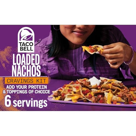 Taco Bell Nachos BellGrande Meal Kit, 12.8 Oz Box