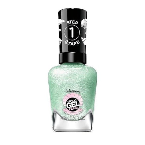 2pk - Sally Hansen Miracle Gel Nail Polish - Modern Pearl Collection - 902 Under the Sea - 0.5 Fl Oz