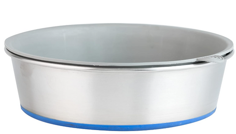 Our Pets DuraPet Stainless Steel Dog Bowl with 3 Pieces TPE Inserts for dogs and cats - various sizes