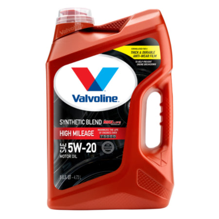 Valvoline Maxlife High Mileage Motor Oil 5w20 Synthetic Blend 5 Qt Us