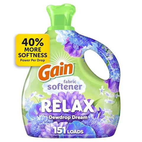 Gain Liquid Fabric Softener - Relax 101 Fl Oz 151 Loads