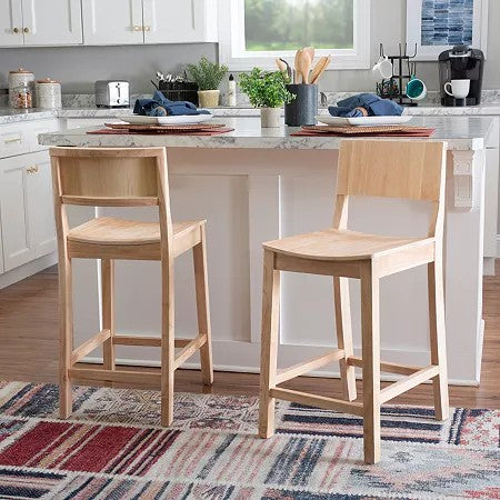 Kearney 2-pc. Counter Height Bar Stools