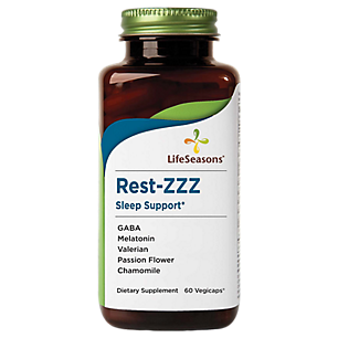 LifeSeasons, Rest-ZZZ, Sleep Support, 60 Veg Capsules