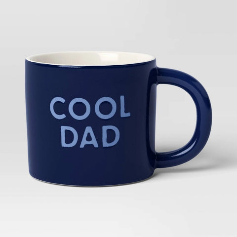 16oz Stoneware Cool Dad Mug Blue - Room Essentials™