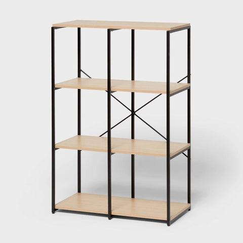 11" 6 Cube Storage Shelves - Brightroom™: Modular Decorative Storage Furniture, Anti-Tip, Open Shelves