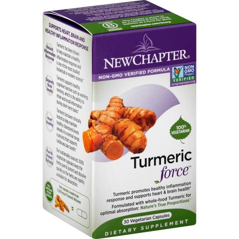 New Chapter Turmeric Force 30 Veg Capsules