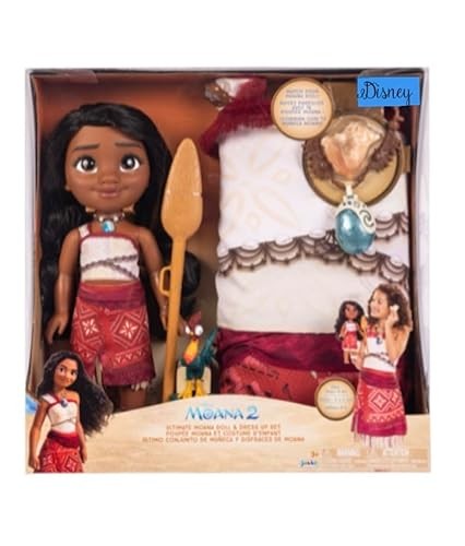 Disney Moana 2 Ultimate Moana Doll & Dress Up Set