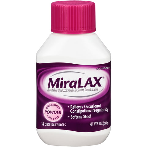 3pk - Miralax Powder 14 Doses 8.3 Oz