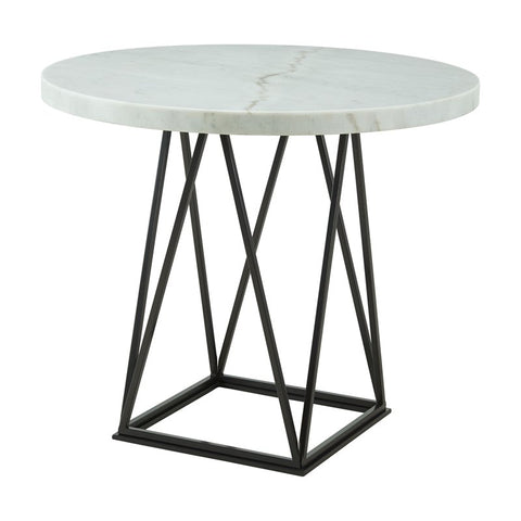 (Slightly Cracked) Marble Conner Counter Height Dining Table - Picket House Furnishings