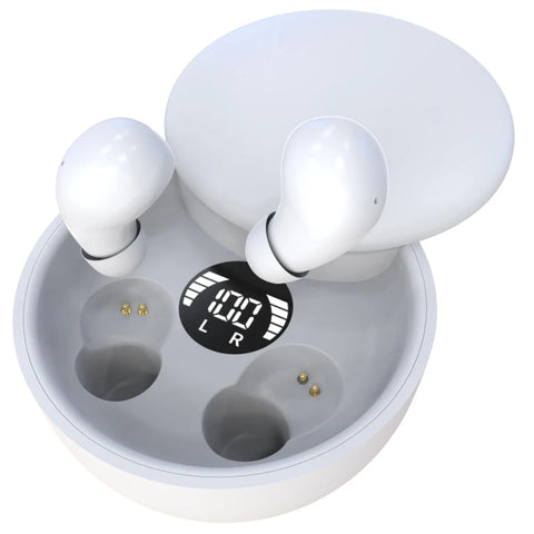 Mini Invisible Bluetooth 5.4 Earbuds, 24hr Battery, 10m Range - Online Only