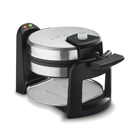 1000 Watt Single Flip Stainless Steel Belgian Waffle Maker