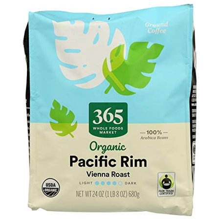 Organic Ground Coffee Vienna Roast - Pacific Rim (Bag) 24 Ounce