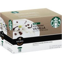 Starbucks Vanilla Flavored Coffee K-Cup Pods | Blonde Roast | Coffee Pods for Keurig Brewers