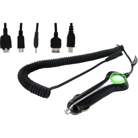 Celltronix Just Charge It! Interchangeable Tip Car Charger - Power Adapter