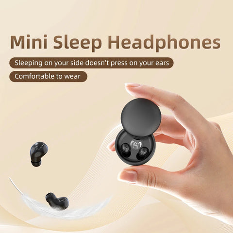 Mini Invisible Bluetooth 5.4 Earbuds, 24hr Battery, 10m Range - Online Only