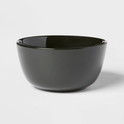 27oz Stoneware Avesta Cereal Bowl Black - Threshold™