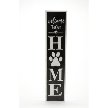 'Welcome to Our Home' Pet Porch Sign