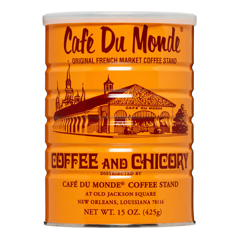 Cafe Du Monde Medium Roast Ground Coffee 15 Oz Can