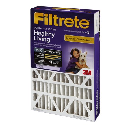 Filtrete 16" X 25" X 4" Ultra Allergen Reduction Deep Pleat Filter