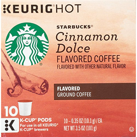 Starbucks Cinnamon Dolce K-Cup for Keurig Brewers