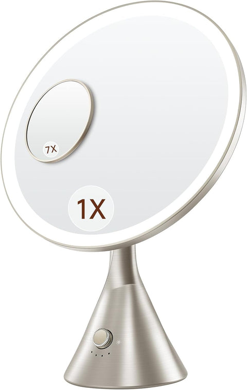 Lighted Makeup Mirror with Magnification