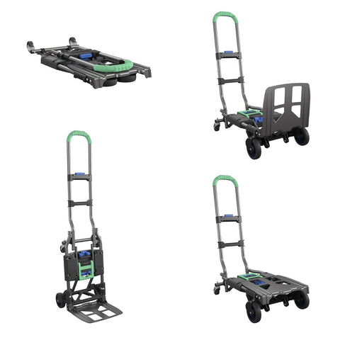 Cosco Folding 2-in-1 Hand Truck 300 Lb. Capacity Multi-Position