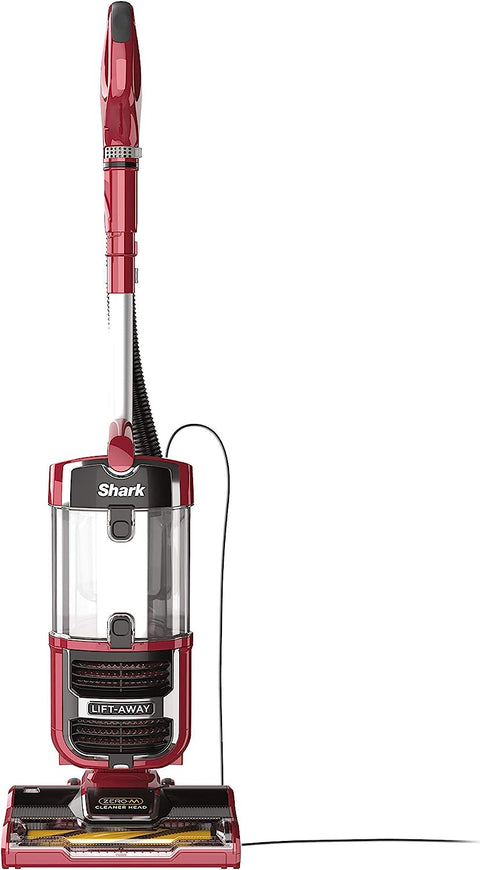 Shark ZU561 Navigator Lift-Away Speed Self Cleaning Brushroll Lightweight Upright Vacuum with HEPA Filter - Red Peony