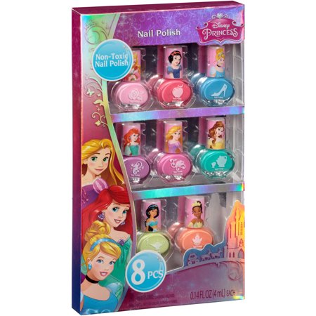 Disney Princess Nail Polish Gift Set 8 Pc