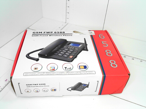 Wireless GSM Desk Phone - Quadband, SMS function