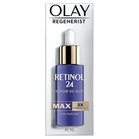 Olay Regenerist Retinol 24 MAX Night Face Serum 1.3 Oz