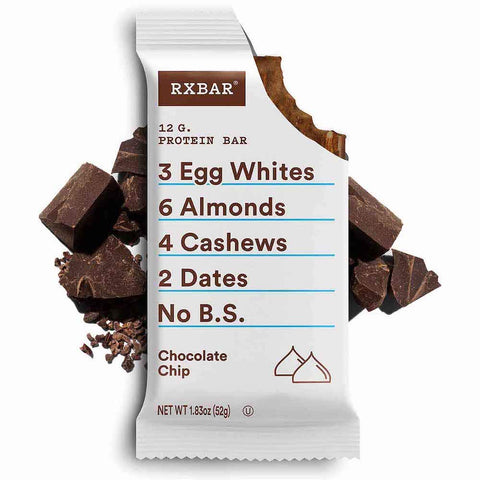 RXBAR Chocolate Chip, Protein Bar, Gluten Free