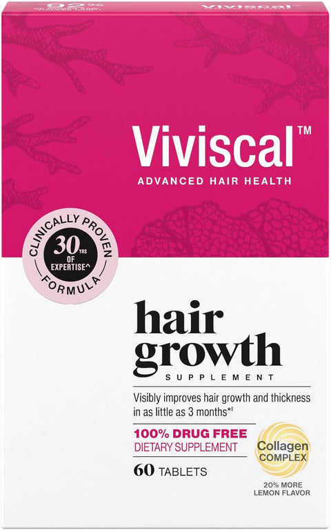 Viviscal Hair Growth Supplements For Women For Thicker Fuller Hair