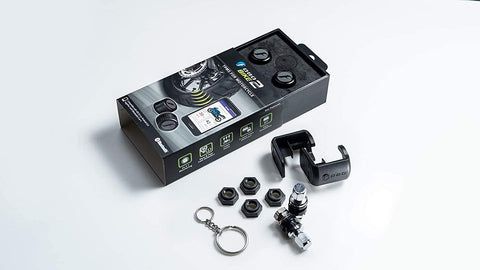 Bike 2 tire pressure monitoring system (Black)