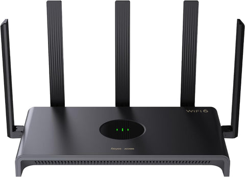 Reyee AX3000 Wi-Fi 6 Router, Dual Band Internet, 802.11ax Wireless, Coverage up to 3,000 Sq. Ft.