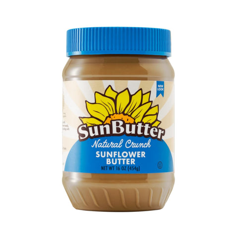 SunButter Natural Crunch Sunflower Butter, Regular 16 oz. Jar