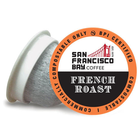 San Francisco Bay Coffee 80 K-Cups French Roast  - Dark