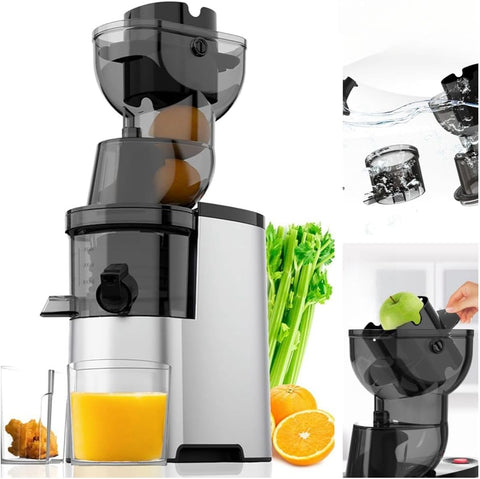 Powerfully Efficient Masticating Juicer with Large Feed Chute