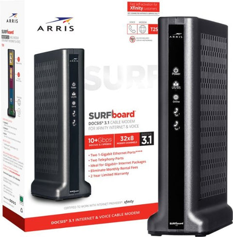 ARRIS SURFboard T25 DOCSIS 3.1 Cable Modem