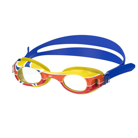 Speedo Kids' Glide Print Swim Goggles - Yellow Blazing