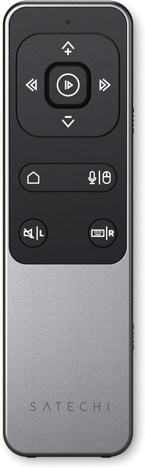 Satechi Bluetooth Remote Control - R2 Multimedia Remote Control - Presentation & Media Mode – iPad Remote - iPad Remote Control for iPad Air, iPad Pro, MacBook Pro, MacBook Air and More